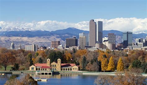 Denver, Capital Of Colorado .